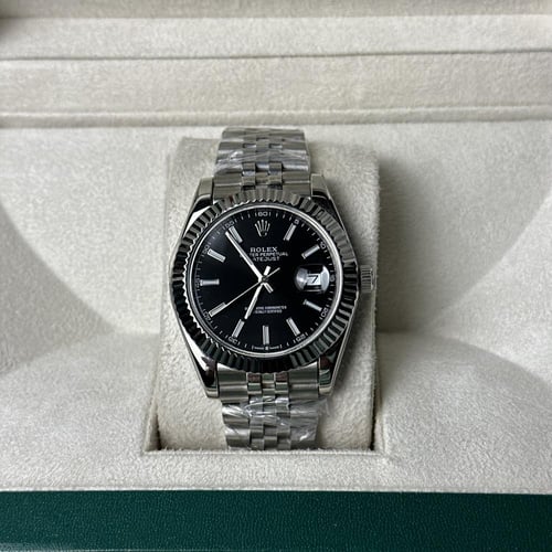 رولكس ديت جست مينا اسود