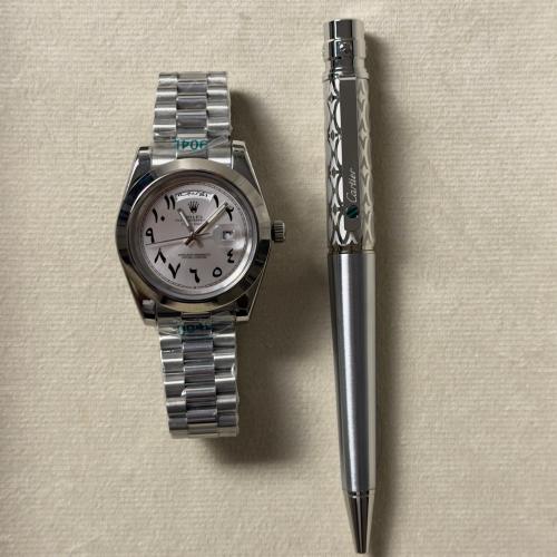 طقم ساعة وقلم