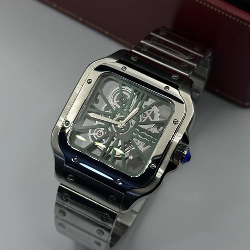 ساعة كارتييه سكيلتون رجالي