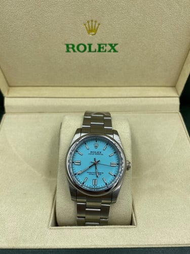 رولكس اويستر بربتشوال رجالي تيفاني