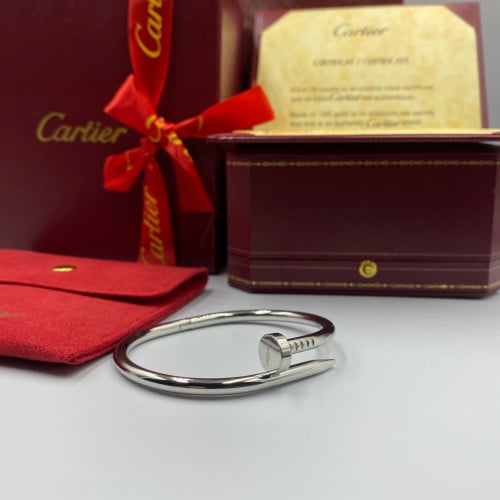 اسوارة ستيل فضي