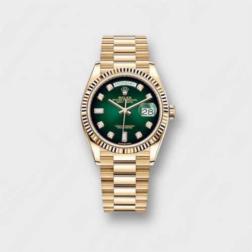 رولكس رجالي داي ديت ذهبي