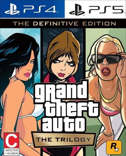 Grand Theft Auto GTA The Trilogy The Definitive Ed...