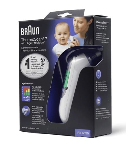 جهاز براون 7 لقياس الحرارة عن طريق الأذن - الإصدار...