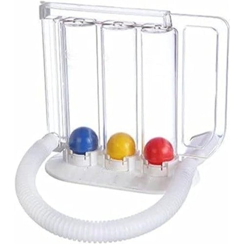 جهاز تمارين الرئة اليدوى ثلاث حركات