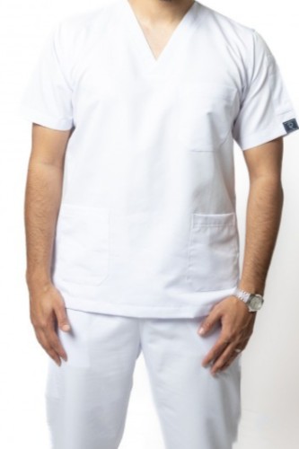 اسكراب ابيض مقاسXXXL