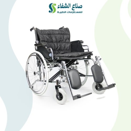 كرسي متحرك شديد التحمل ساند رجل مقاس 24