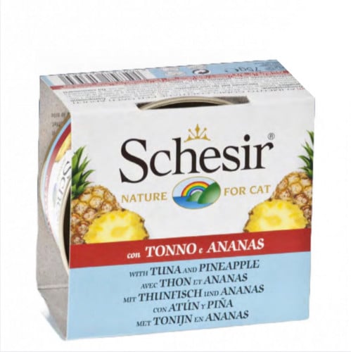 شيزر معلبات التونه مع الأناناس بالجيلي (طعام رطب ل...