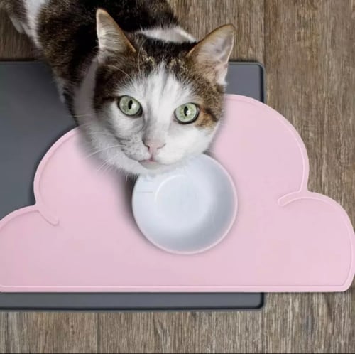 فرشة بلاستيك شكل سحابة لحماية الارضية - حصيرة القط...