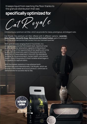 رمل قطط كات رويال صابون CAT ROYALE MARSEILLE SOAP...