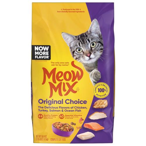 Meow Mix Original Choice Dry Cat Food مياو مكس طعا...