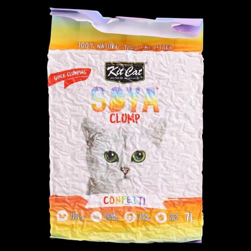 كت كات رمل الصويا متعدد الروائح 7 لتر KitCat SoyaC...