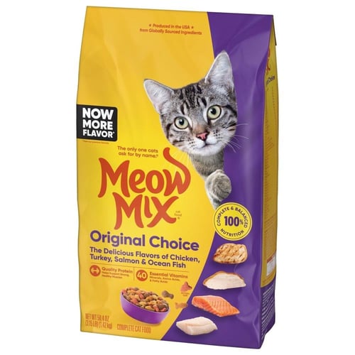 Meow Mix Original Choice Dry Cat Food مياو مكس طعا...