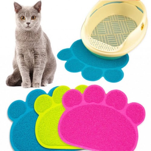 سجادة حوض رمل القطط - دعاسة لتنظيف ارجل القطط (L)...