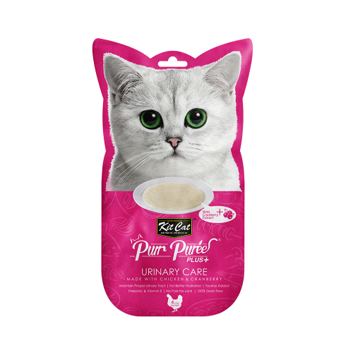 مكافآت قطط كت كات هريسة الدجاج والتوت البري (العنا...