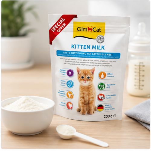 جيم كات حليب القطط الصغيرة 200 جم GimCat Kitten Milk 200g