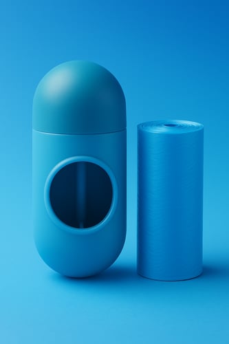 كيس نفايات الحيوانات الاليفة - اكياس رول سريعة الا...