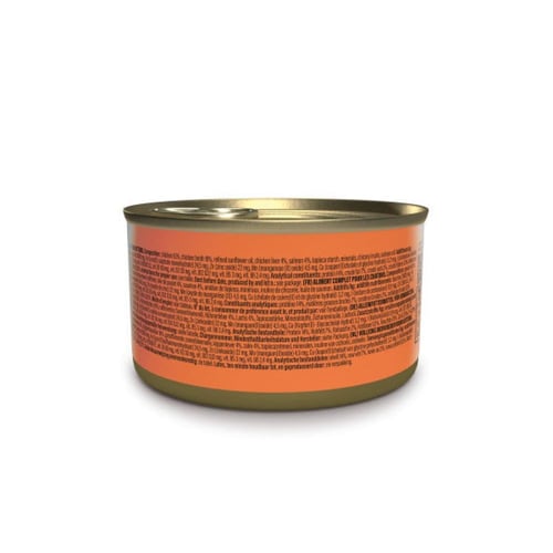 شيزر بيبي شرائح الدجاج مع السالمون في المرق (طعام...