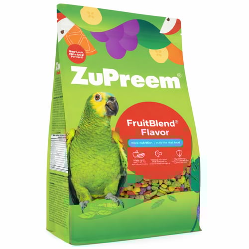 زوبريم خليط الفواكه طعام الببغاء والطيور الكبيرةZu...