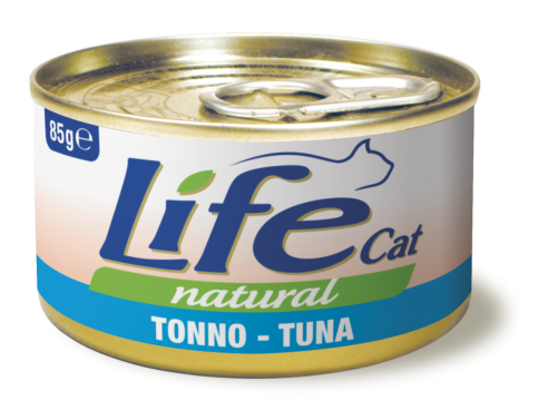 لايف كات معلبات التونة الطبيعية Lifecat Natural we...