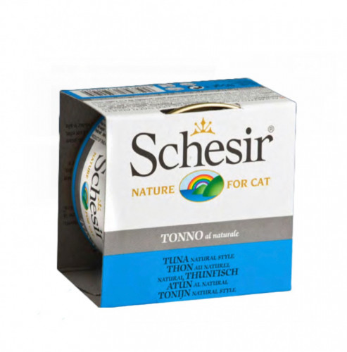 شيزر معلبات التونه وجبة طبيعية في الماء المطهي (طع...