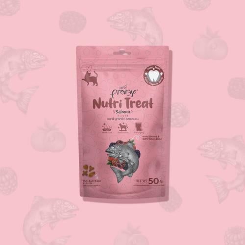 برامي مكافأة لجميع انواع القطط نكهة السالمون والتو...