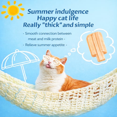 رانوفا آيسكريم قطط مجفف بالتجميد مكافآت قطط - نكها...