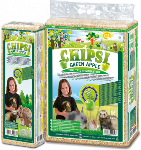 شيبسي نشارة خشب فرشة للأرانب والوبر والهامستر نكهة...