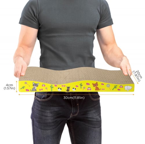 لوحة خدش كرتونية برائحة النعناع البري - حجم وسط