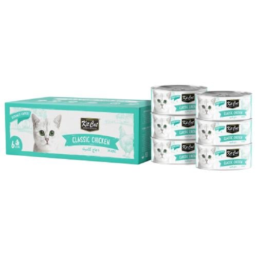 كت كات معلبات متعددة فيليه الدجاج كلاسيك 50x6غ Kit...