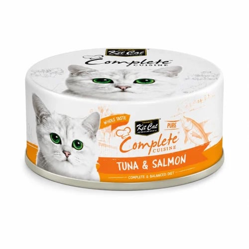 Kit Cat Complete Cuisine Tuna & Salmon 70g كت كات...