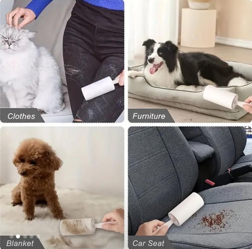 بكرة ازالة الوبر - رول تنظيف شعر القطط والحيوانات...