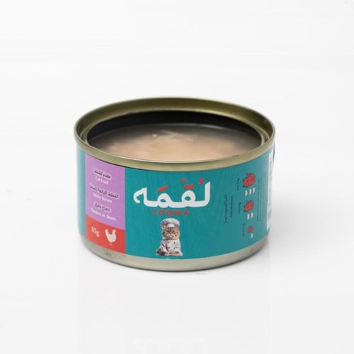 معلبات الدجاج في المرق للقطط الصغيرة والبالغة - لق...