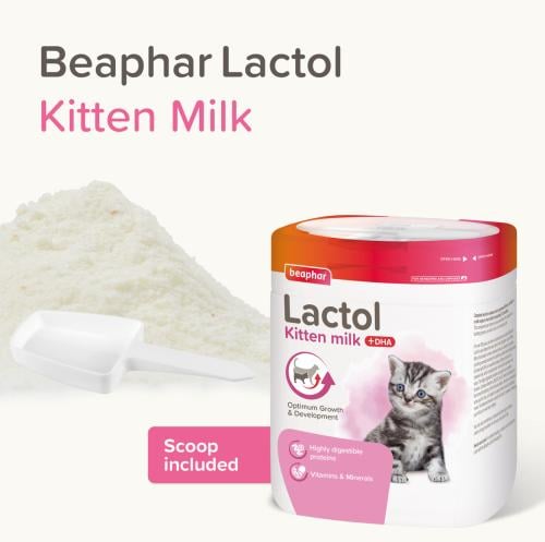 بيفار لاكتول حليب القطط الصغيرة 500غ ‏Beaphar Lact...