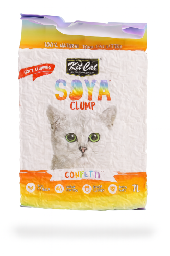 كت كات رمل الصويا متعدد الروائح 7 لتر KitCat SoyaC...