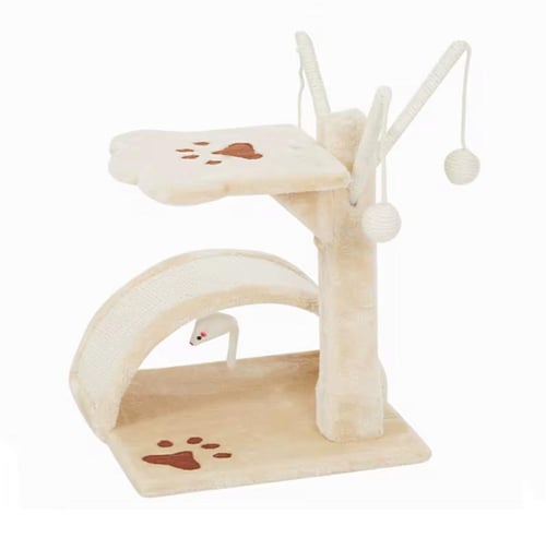 خداشة قطط ثنائية (مقعد وخداشة على شكل قوس مع سنارة...