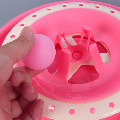 لعبة قطط الصحن الدوار - العاب قطط وحيوانات اليفة