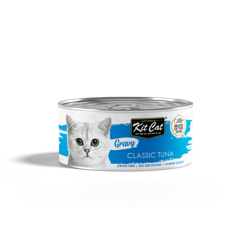 معلبات كت كات جرايفي الدجاج والتونة بالمرق 70غ Kit...