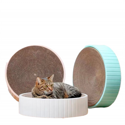 لوحة خدش دائرية برائحة النعناع البري - حجم كبير