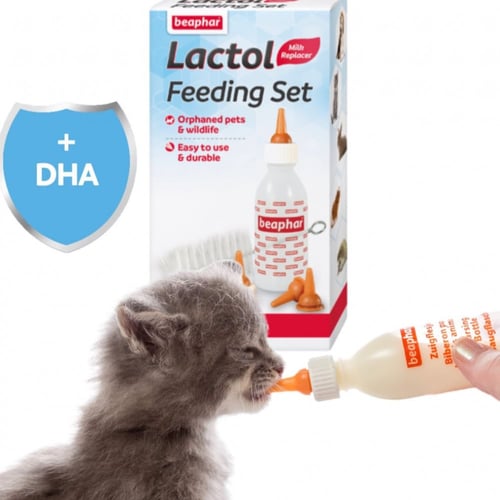 بيفار رضاعة للحيوانات الصغيرة + فرشاة تنظيف Beapha...