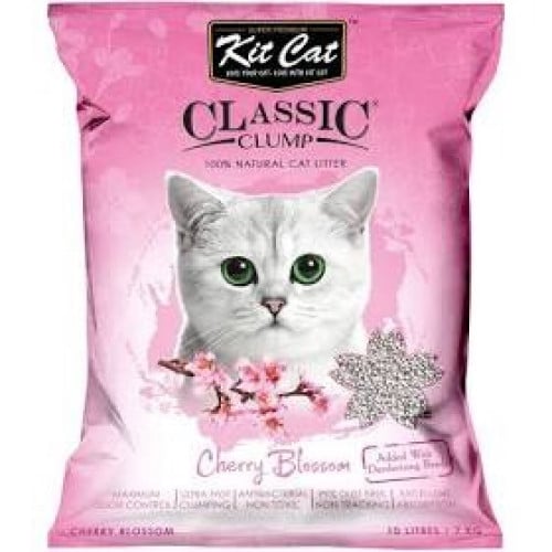 كت كات رمل كلاسيك للقطط برائحة زهرة الكرز Kit Cat...