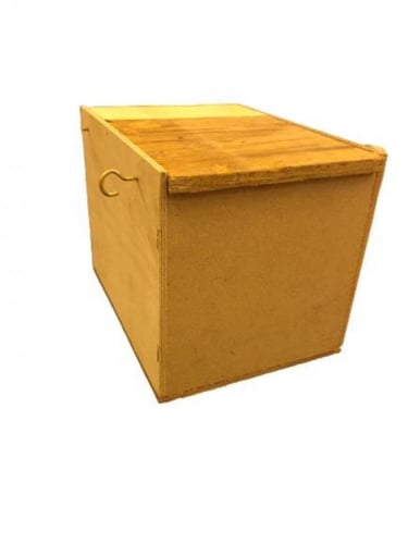 حضانة طيور خشبية بياضة بادجي روز تعليق مع باب علوي...