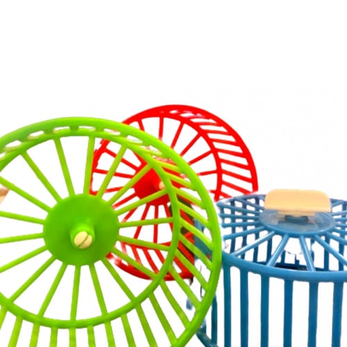 عجلة دوران للهامستر ارضية مكشوفة - حجم متوسط