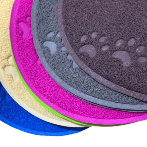 سجادة حوض رمل القطط دعاسة لتنظيف ارجل القطط حجم صغ...