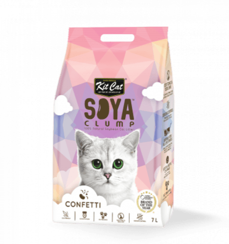 كت كات رمل الصويا متعدد الروائح 7 لتر KitCat SoyaC...