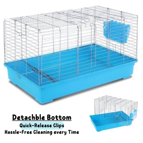 قفص لتربية الارانب والحيوانات الصغيرة - حجم كبير ب...