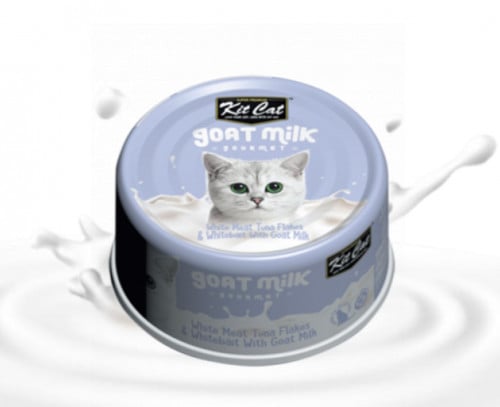 كت كات شرائح التونا مع سمك المحيط الابيض و حليب ال...