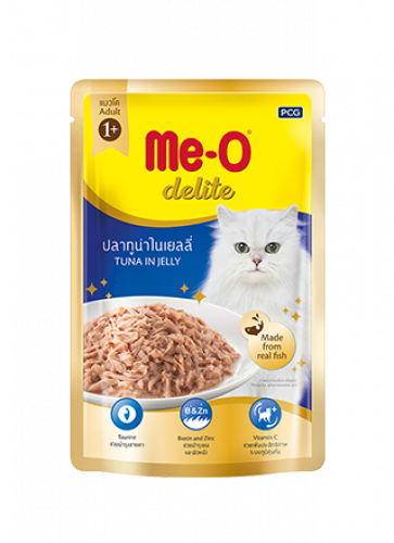 مي أو - أظرف التونة بطعم الجيلي 70g x 12Pcs Me-O D...