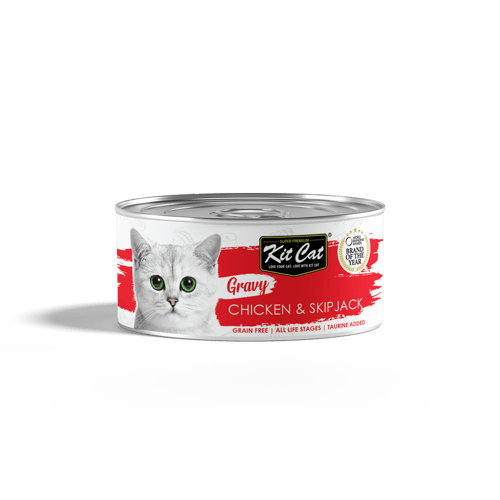 معلبات كت كات جرافي الدجاج مع سمك التونة الوثابة ب...