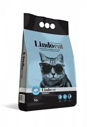 رمل ليندو كات رائحة الصابون المنعش LindoCat Soapla...